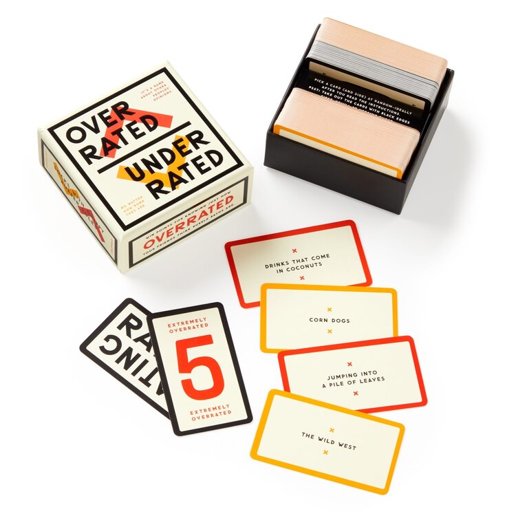 Brass Monkey Overrated/Underrated Social Game