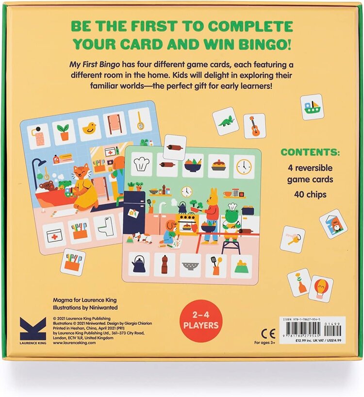 Laurence King My First Bingo: Home