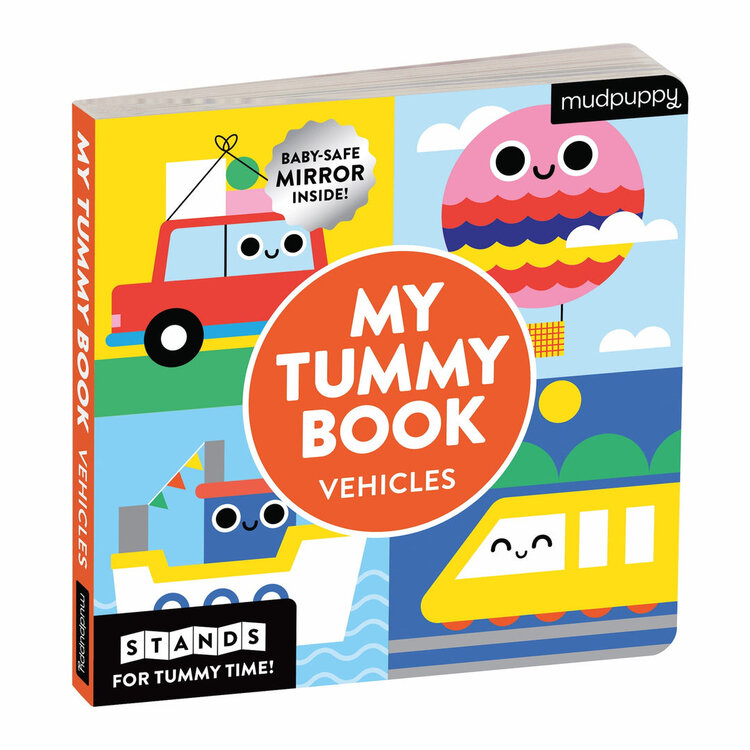 Mudpuppy My Tummy Book - VEHICLES