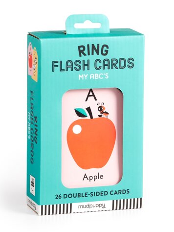 Mudpuppy Mudpuppy - Ring Flash Cards - MY ABC