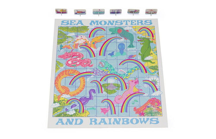 Laurence King - Sea Monsters & Rainbows (A Chutes & Ladders Game)