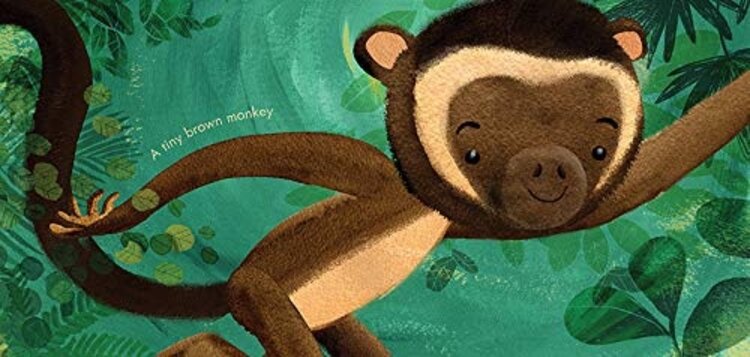 A Tiny Brown Monkey on the Big Blue Earth