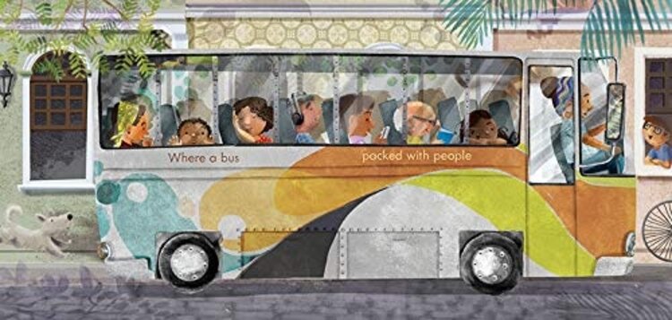 A Tiny Brown Monkey on the Big Blue Earth