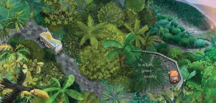 A Tiny Brown Monkey on the Big Blue Earth