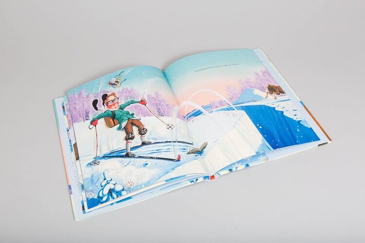 Chronicle Books Learning to Ski with Mr. Magee