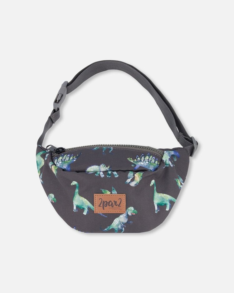 Deux par Deux Deux Par Deux Kids Fanny Pack - DINOSAURS
