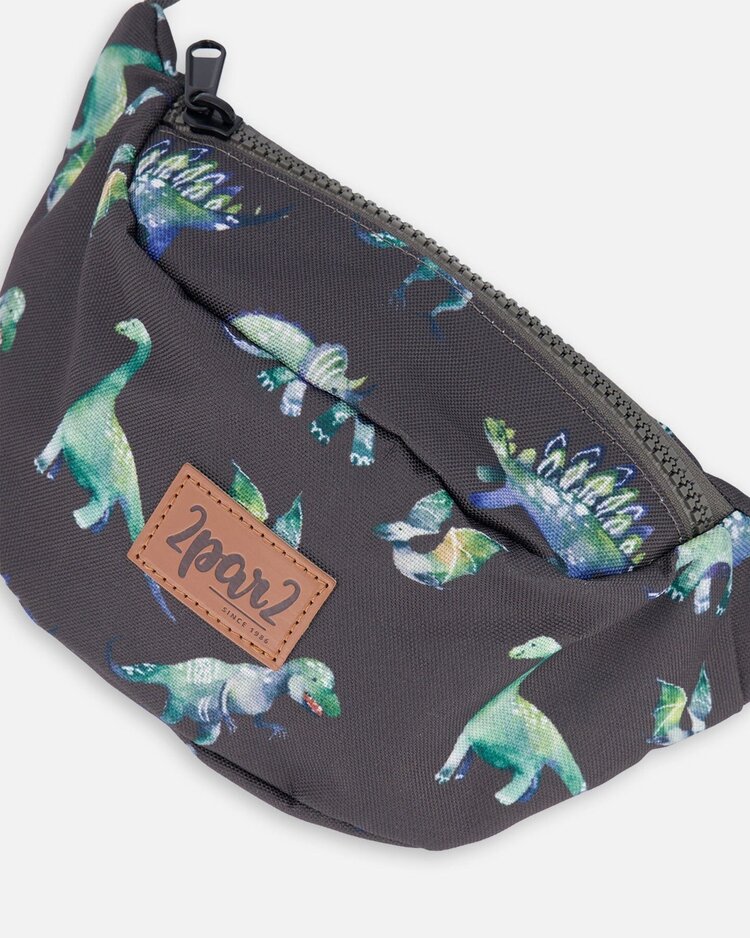 Deux par Deux Deux Par Deux Kids Fanny Pack - DINOSAURS