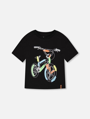Deux par Deux Deux Par Deux Kids Jersey T-Shirt - ANTHRACITE