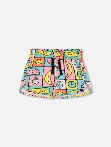 Deux par Deux Deux Par Deux Kids Jersey Short - FRUITS SQ