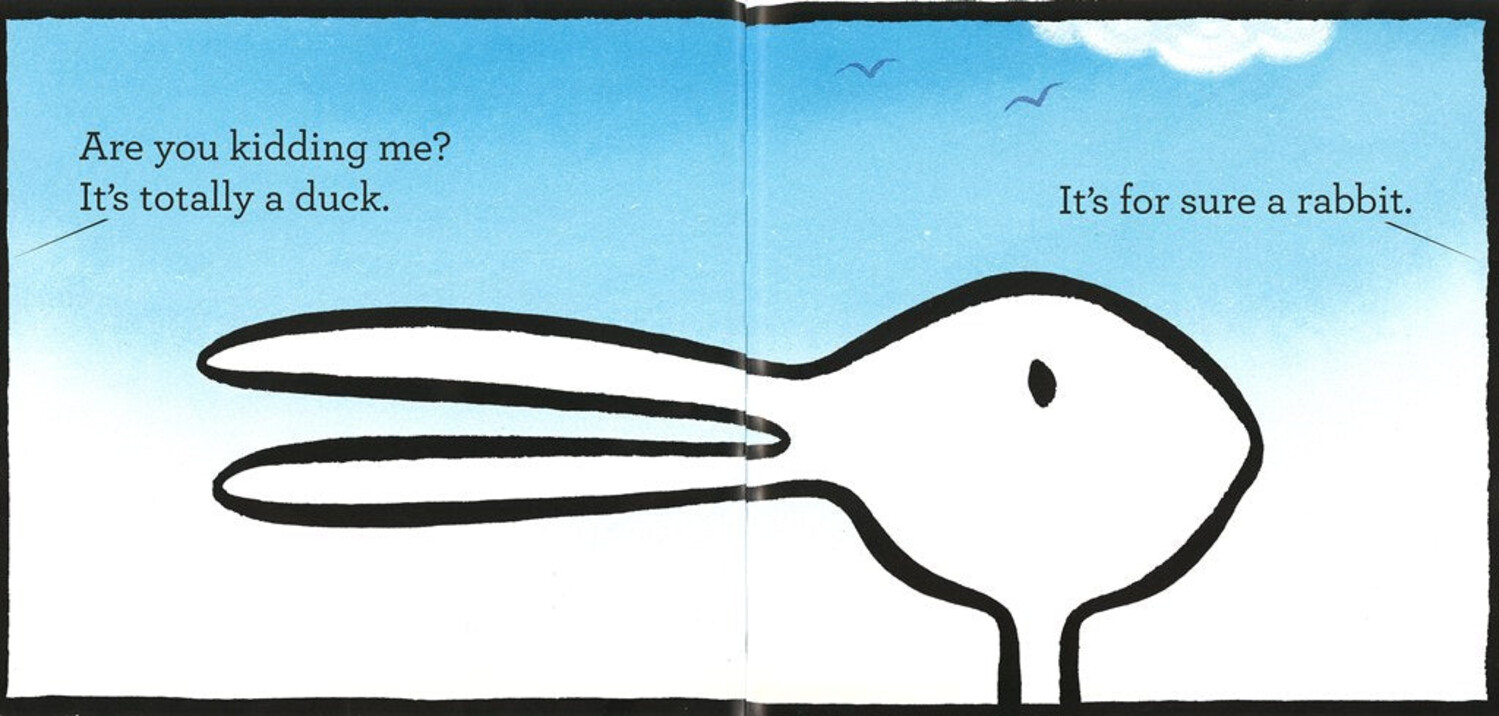 Duck! Rabbit! - Hardcover - Yellow Turtle