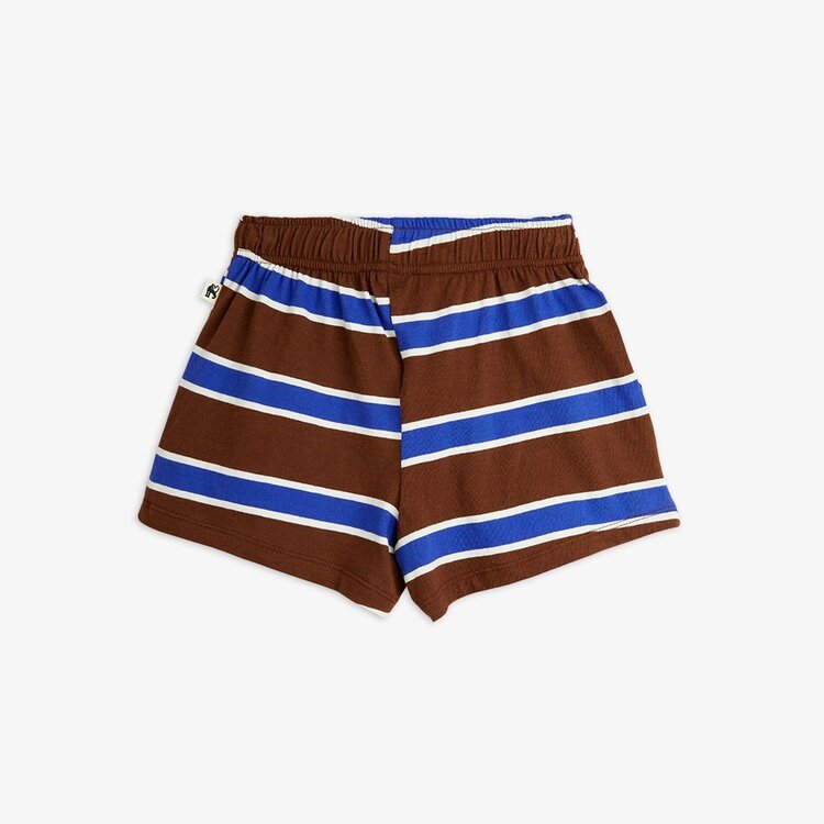 Mini Rodini Mini Rodini Kids Stripe Shorts - BROWN