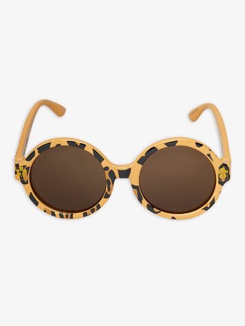 Mini Rodini Mini Rodini Kids Round Sunglasses - BEIGE 5-10Y