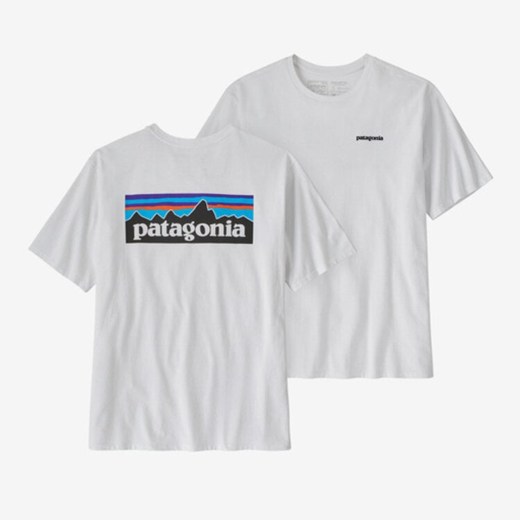 Patagonia Patagonia Men's P-6 Logo Responsibili-Tee - WHI