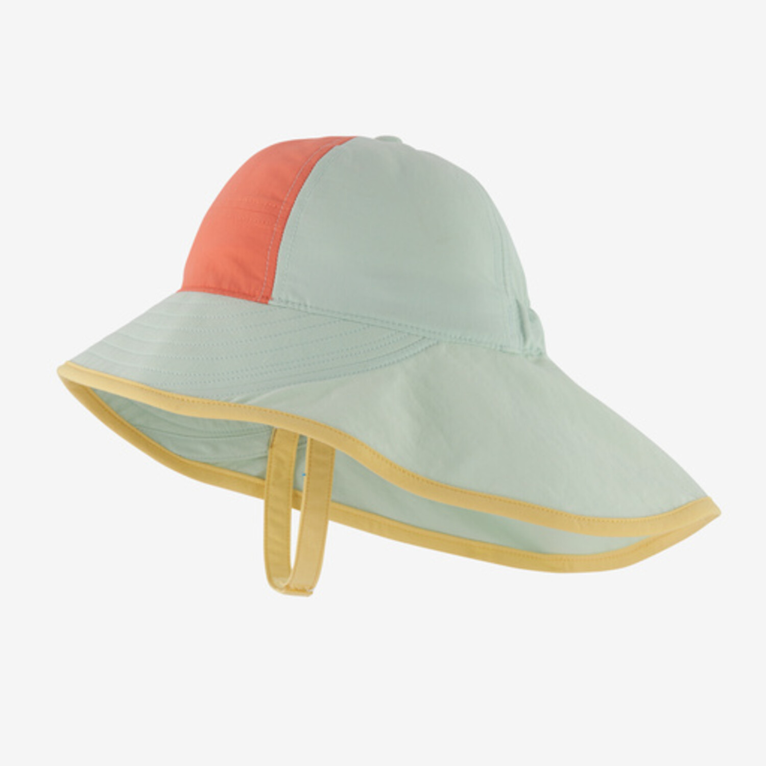 Patagonia Kids Block the Sun Hat - WPYG 2T-5T - Yellow Turtle