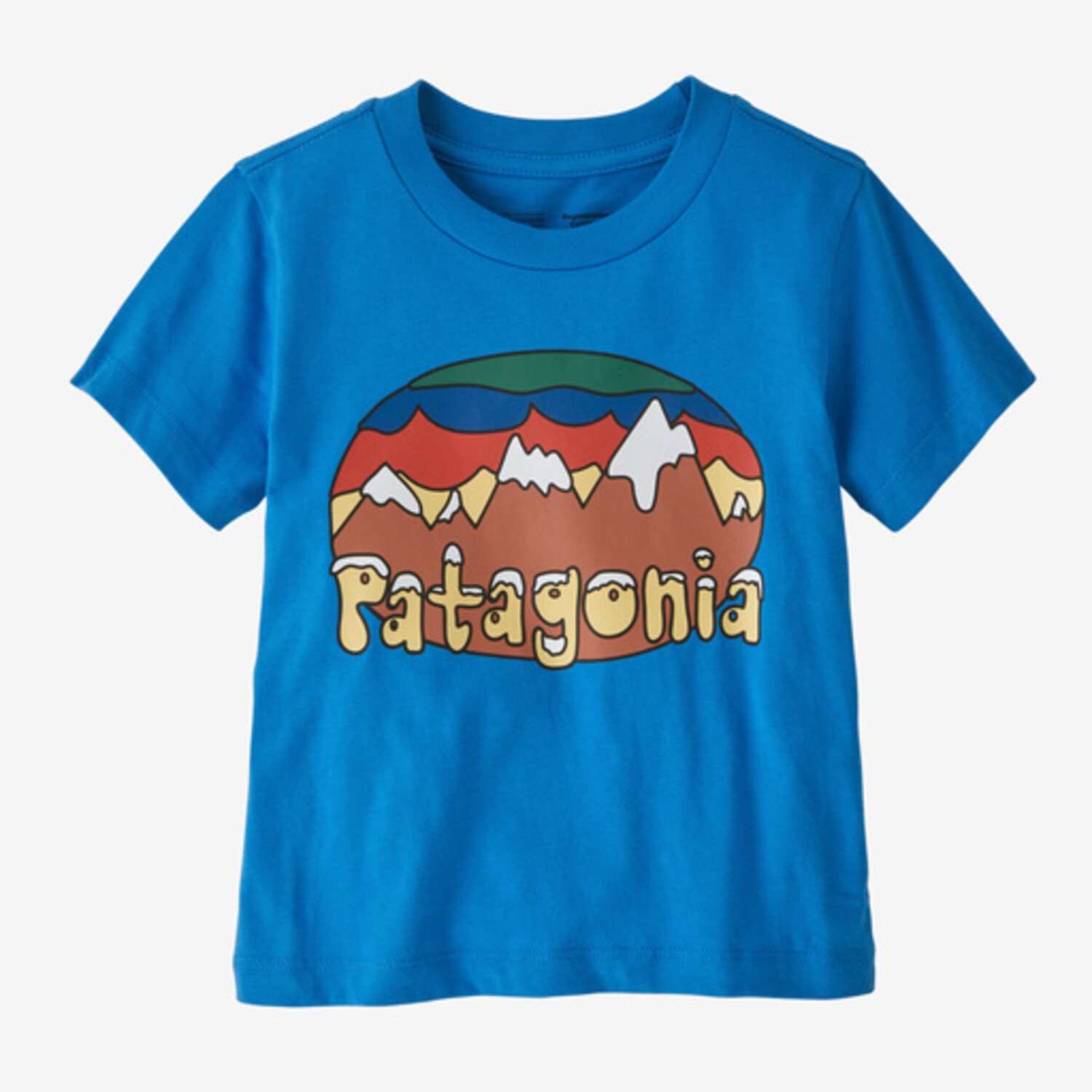 Patagonia Baby Fitz Roy Flurries T-Shirt - VSLB - Yellow Turtle