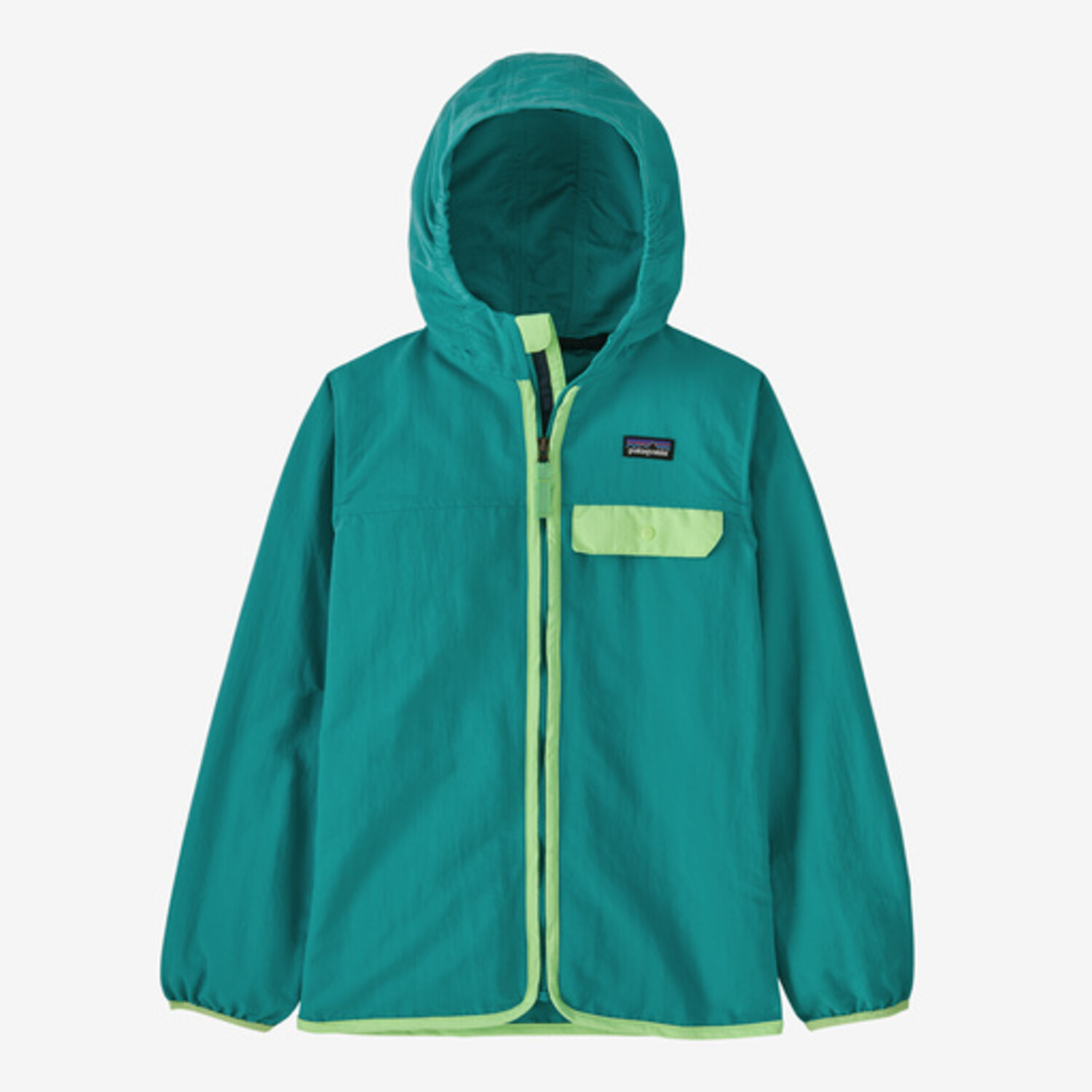 Patagonia Kids Baggies Jacket - STLE - Yellow Turtle