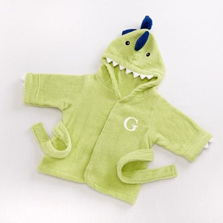 Baby Aspen Baby Splash-a-saurus Spa Hooded Robe - DINOSAUR