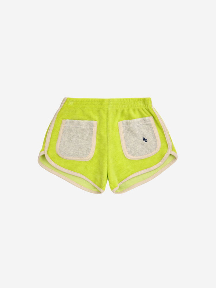 Bobo Choses Bobo Choses Green Terry Shorts