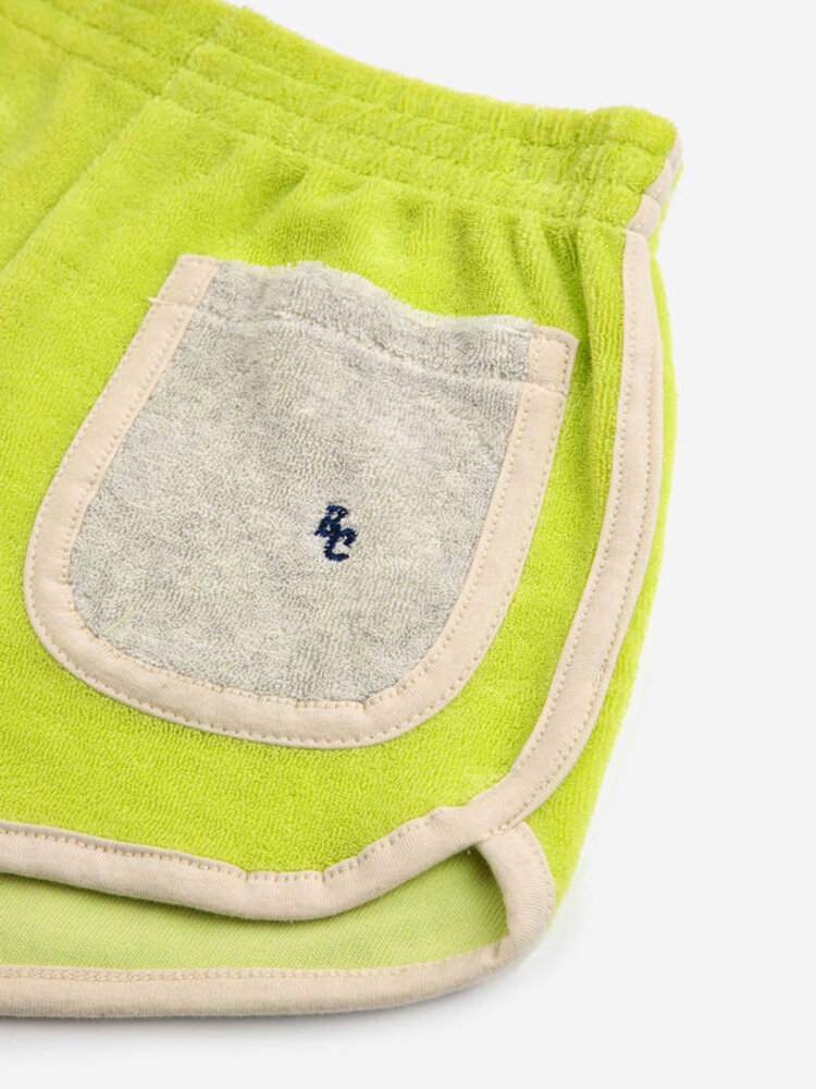 Bobo Choses Bobo Choses Green Terry Shorts