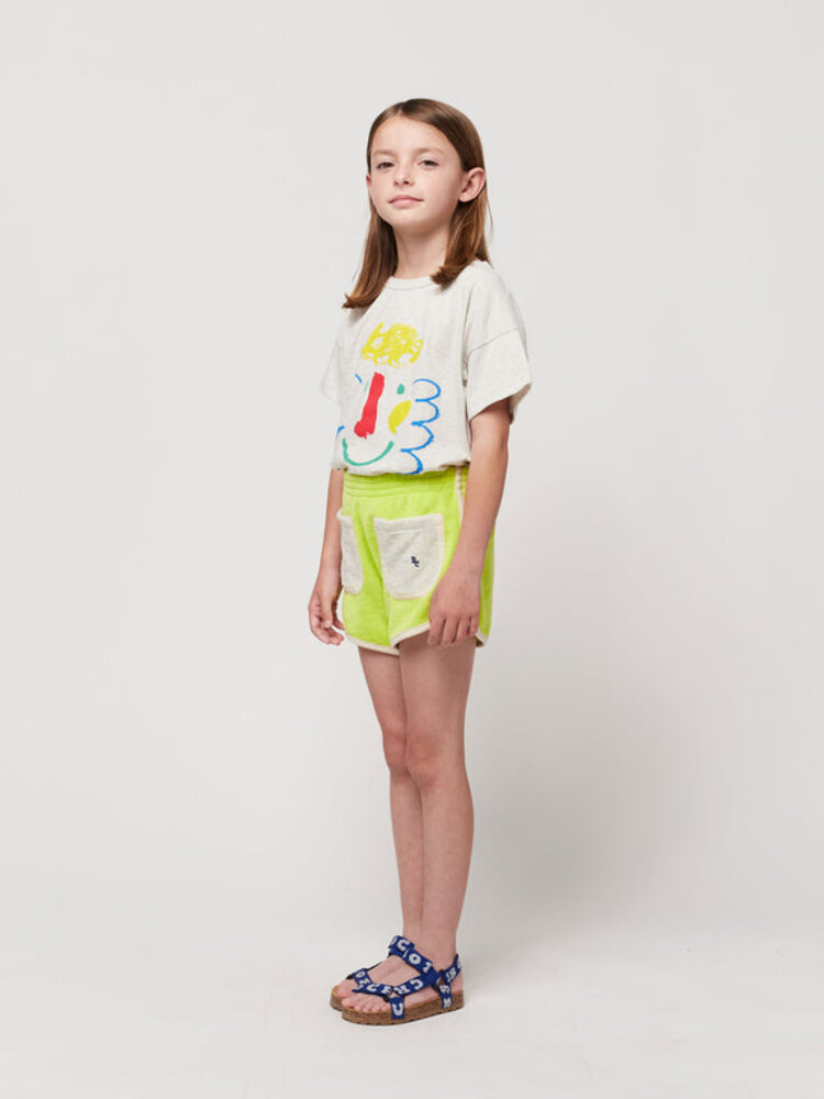 Bobo Choses Bobo Choses Green Terry Shorts