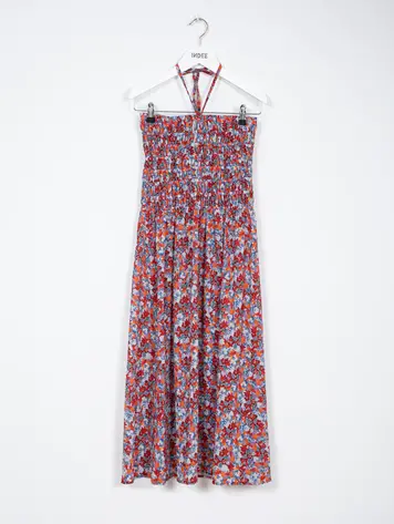 INDEE INDEE Jr Printed Long Skirt - Tropical Blue