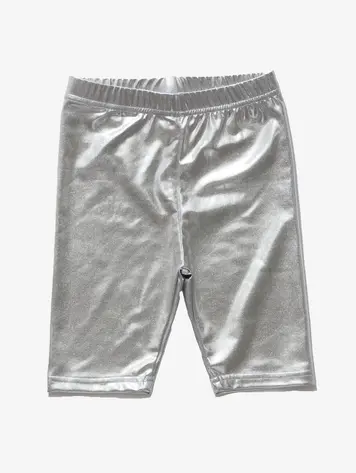 Petite Hailey Petite Hailey Kids Bee Gee Leggings - SILVER