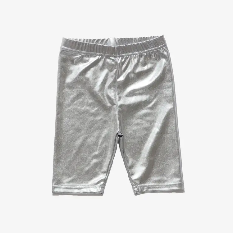 Petite Hailey Petite Hailey Kids Bee Gee Leggings - SILVER