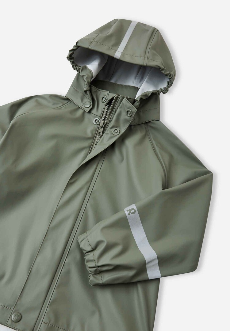 Reima Reima Kids Raincoat Lampi - GREEN