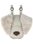 Donsje Kapi Backpack Golden Retriever - IVORY LEATHER - Yellow Turtle