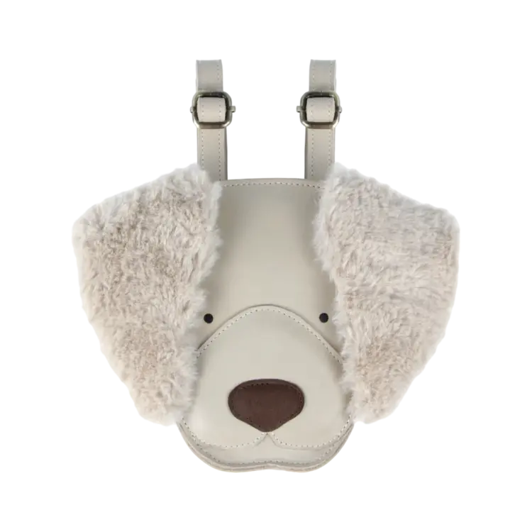 Donsje Donsje Kapi Backpack Golden Retriever - IVORY LEATHER