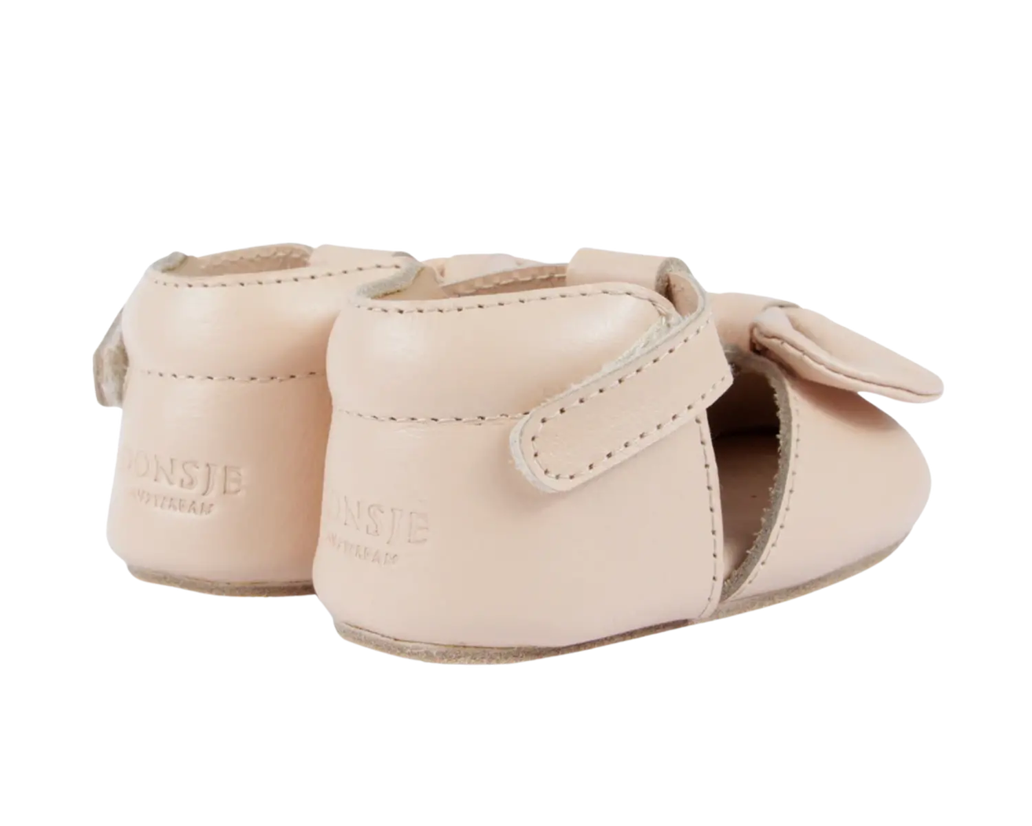 Donsje Baby Meau Shoes - LIGHT ROSE LEATHER - Yellow Turtle