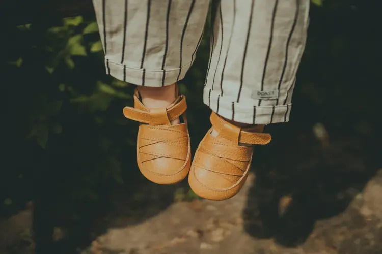 Donsje Donsje Baby Didier Shoes - TOASTED GRAIN LEATHER