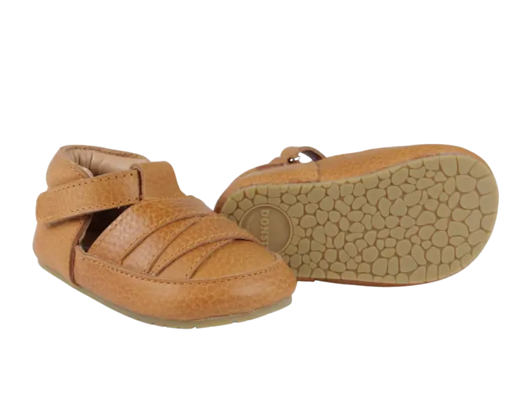Donsje Donsje Baby Didier Shoes - TOASTED GRAIN LEATHER