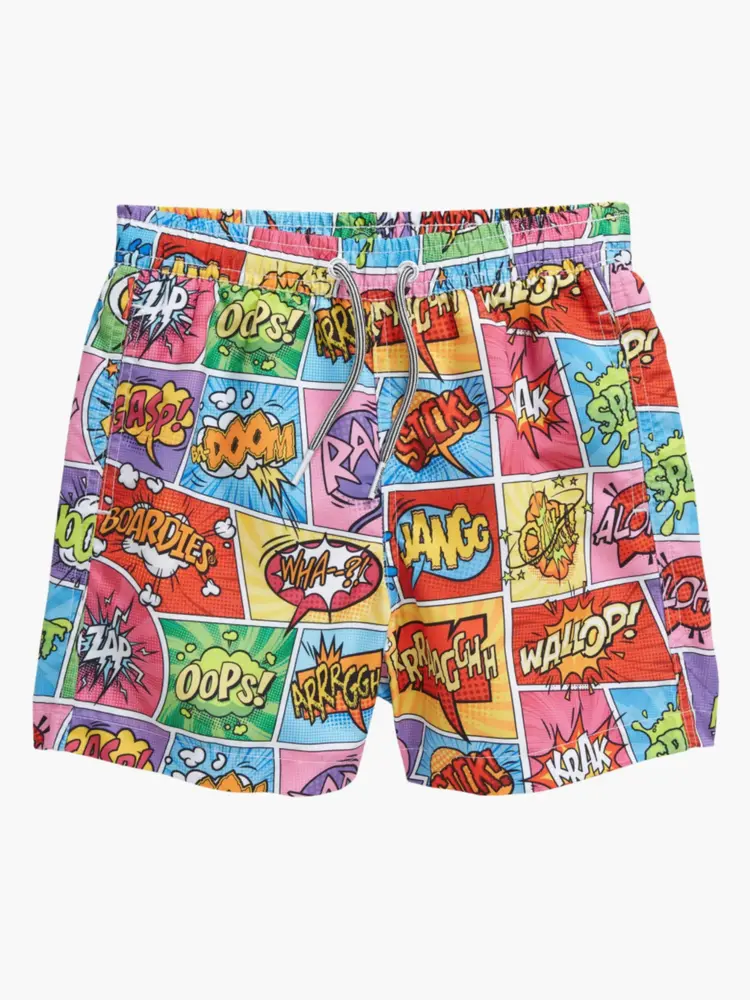 Boardies Boardies Kids Swim Shorts - COMIC BOOKS