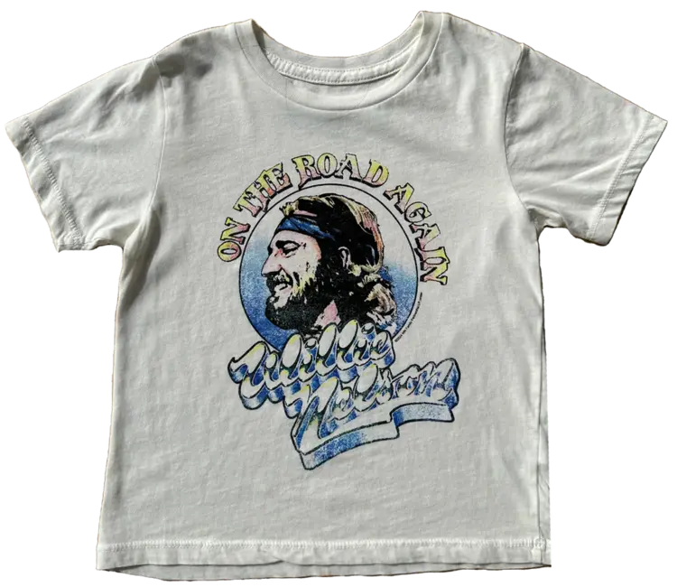 Rowdy Sprout Rowdy Sprout Kids Willie Nelson Organic Tee