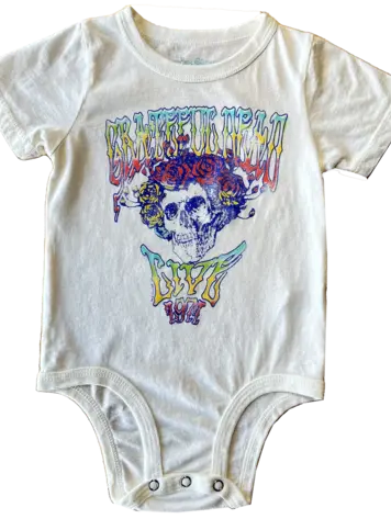 Rowdy Sprout Rowdy Sprout Baby Grateful Dead Onesie