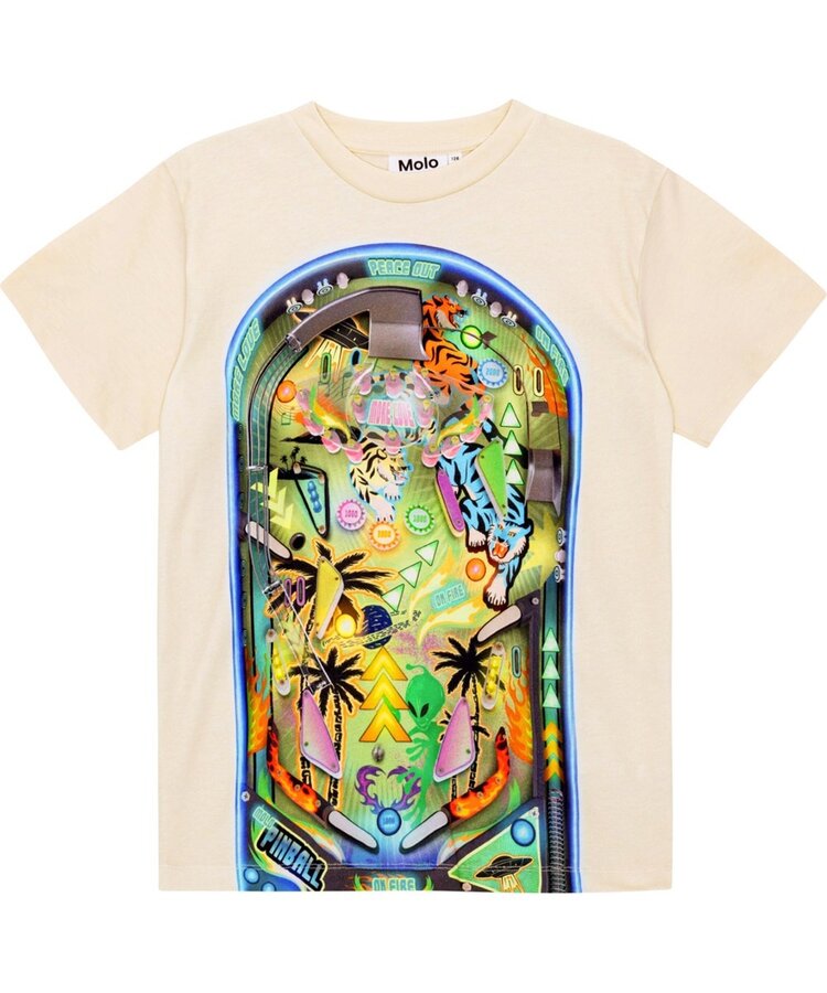 Molo Molo Junior Riley Short Sleeve T-Shirt - PINBALL LT