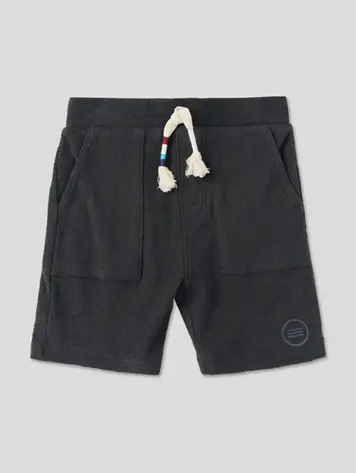 Sol Angeles Sol Angeles Kids Terry Boy Short - Black