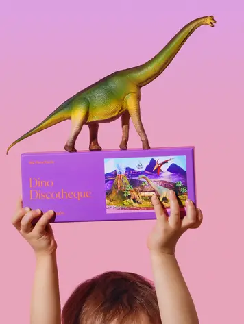 Piecework Puzzles - Dino Discotheque 100 pc