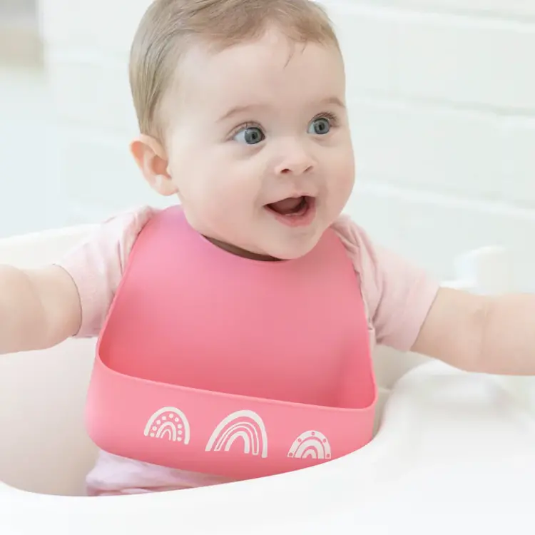 Bella Tunno Bella Tunno Little Bites Bib - CHASING RAINBOWS