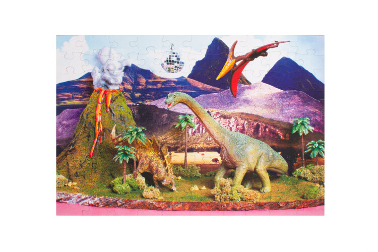 Piecework Puzzles - Dino Discotheque 100 pc