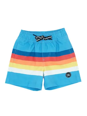 Feather 4 Arrow F4A Baby Stripe Volley Trunk - Blue Grotto