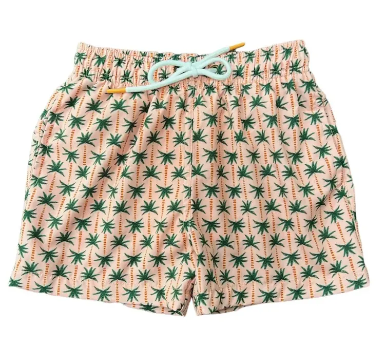 Planet Sea Kids Swim Trunk - Palms