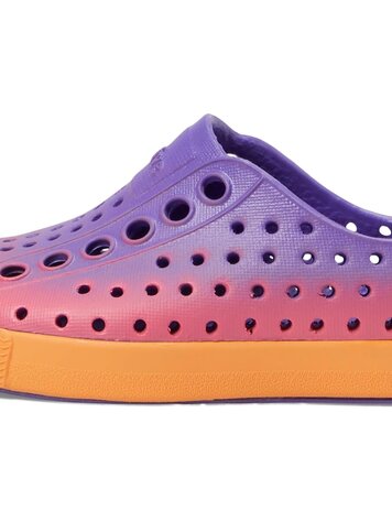 Native Shoes Native Jefferson Sugarlite™ Ombre- Ultra Violet/Apricot Orange/Ultra Dazzle