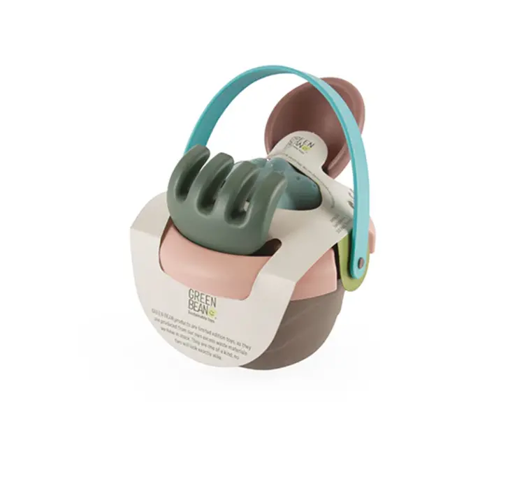 Dantoy Dantoy Green Bean Recycled Materials  Bucket Playset