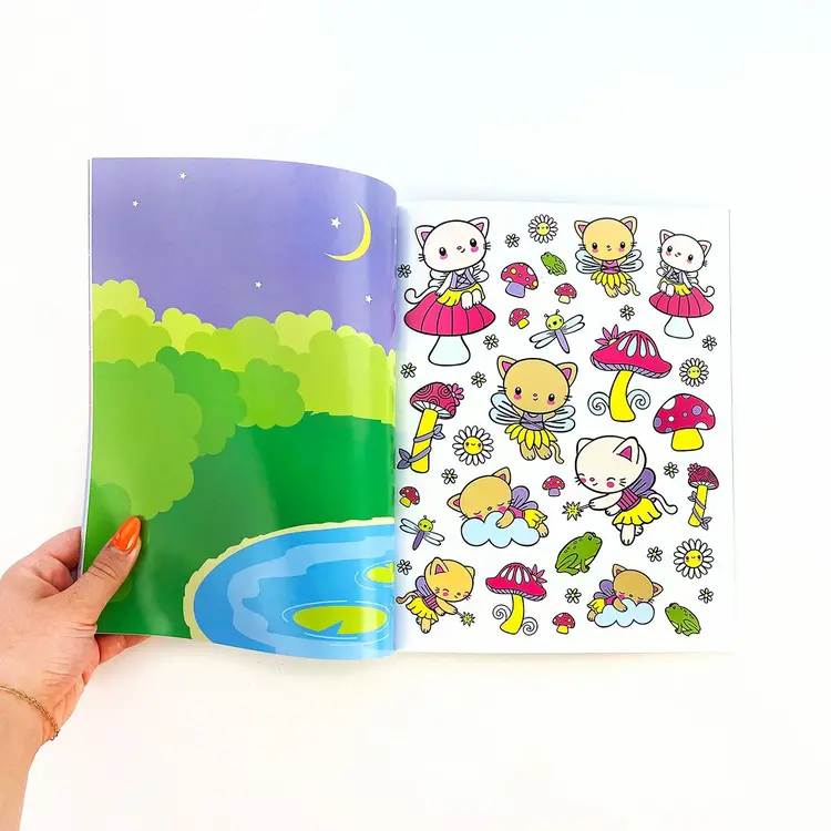 Pipsticks  Draw-Along Sticker Book - FANTASY