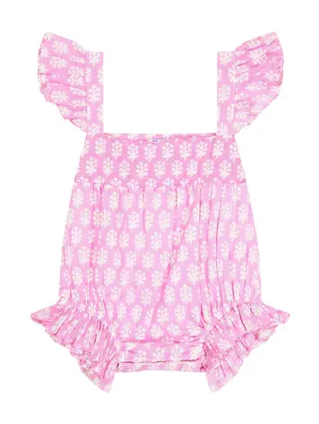 Mer St. Barth Mer St Barth Baby Chloe Romper - VIOLET