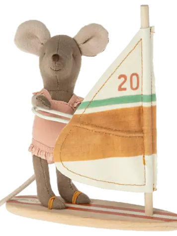 Maileg Maileg Beach Mice, Surfer Little Sister