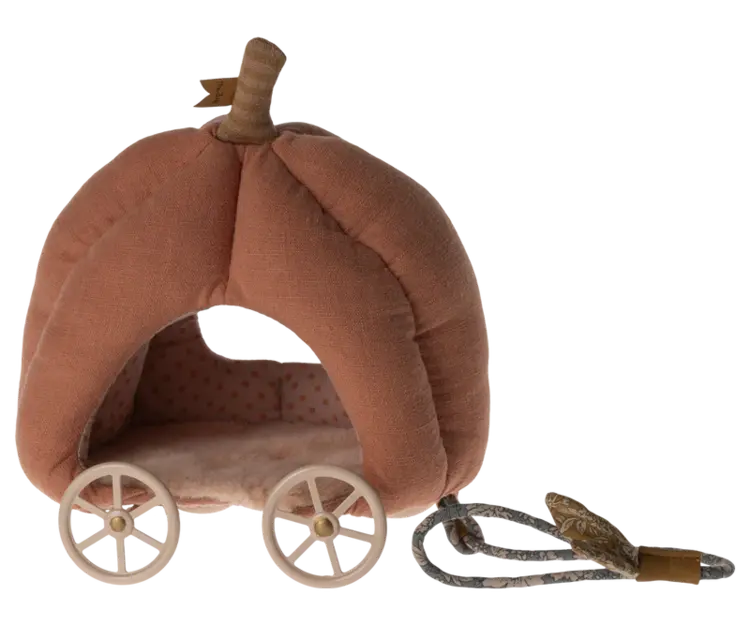 Maileg Maileg Pumpkin Carriage, Mouse