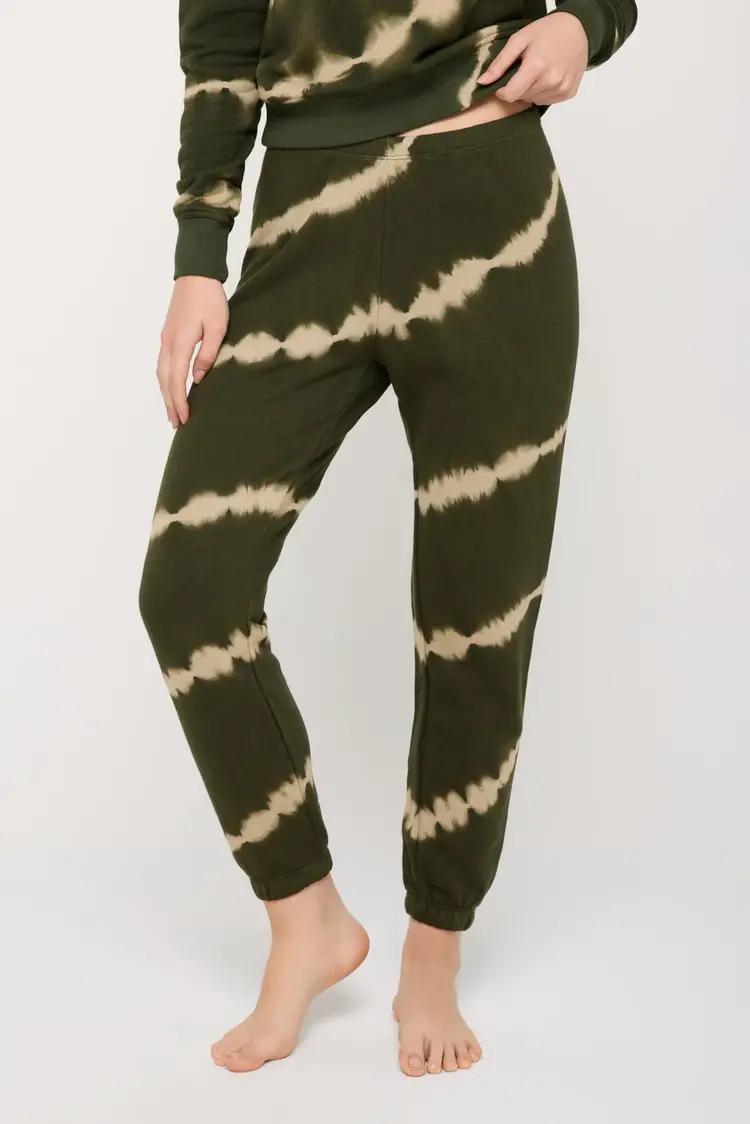 Spiritual Gangster Spiritual Gangster Luna Sweatpant - Tie Dye